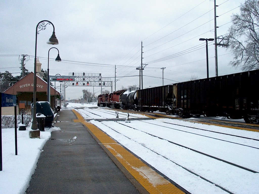 Eastbound Canadian Pacific freight train. River Grove Illi… Flickr