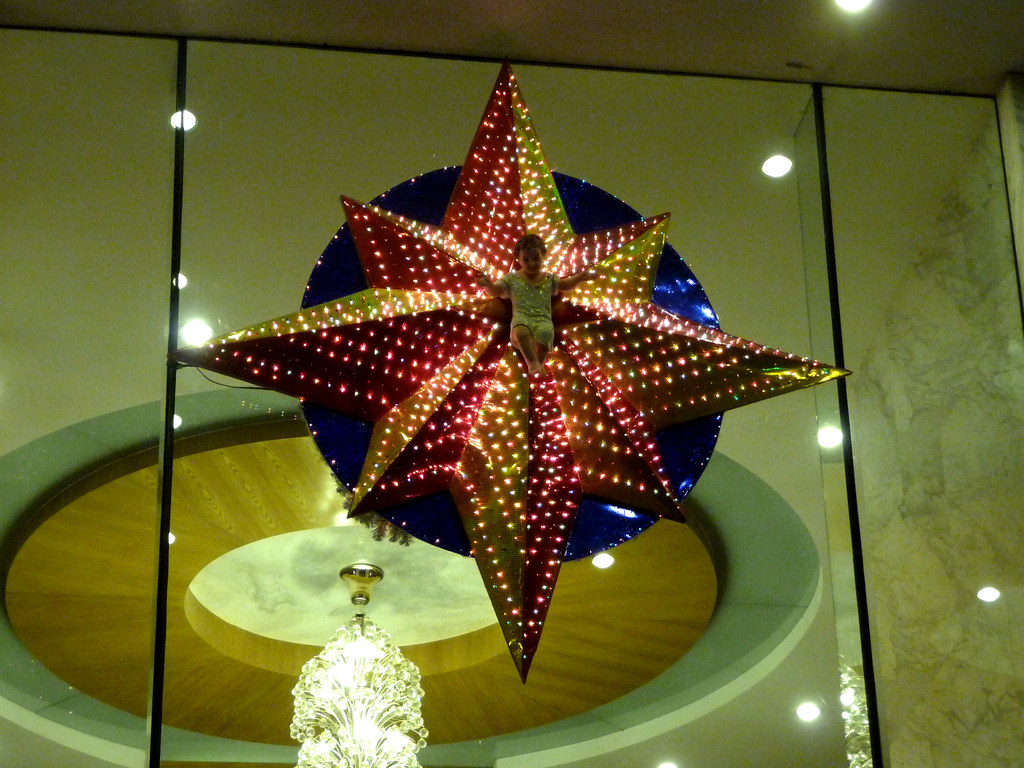 Baby Jesus is a star Outside the May Hotel Baby Jesus wear… Anne