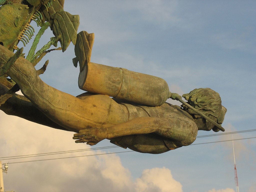 Cozumel Diving Statue Haimanti Weld Flickr