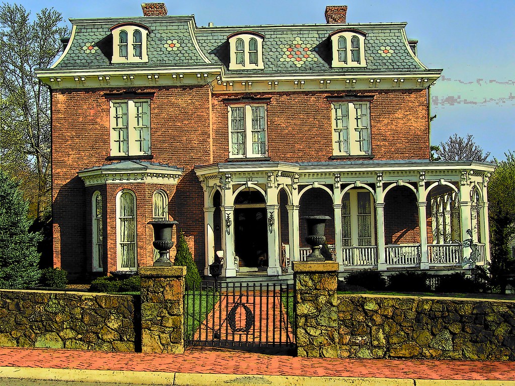 FLOWERED SLATE ROOF Culpeper Street Warrenton VA lewsviews Flickr