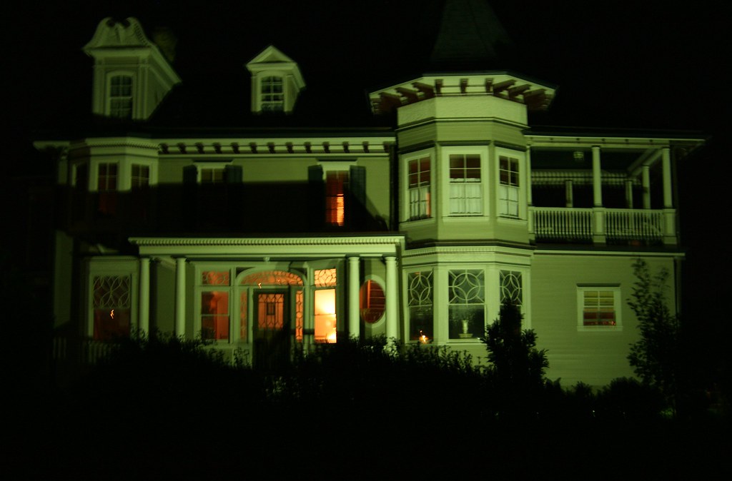 The Old Post Office of Monroeville at Night This house is … Flickr