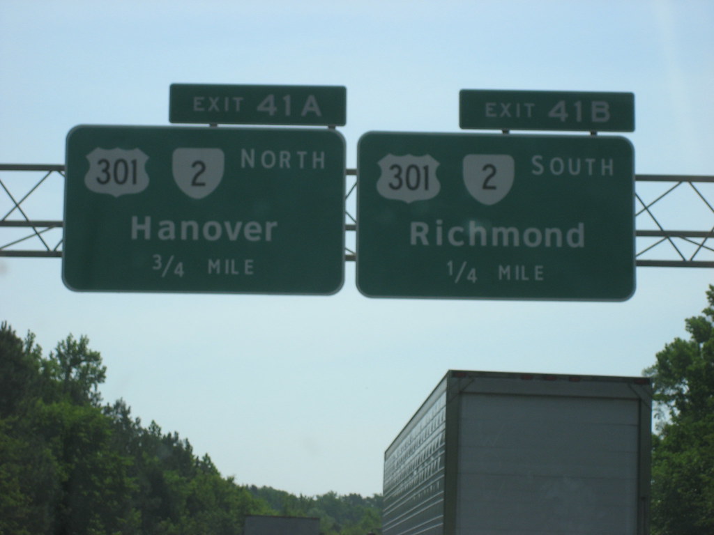 US 301 and VA 2 near Richmond, VA US 301 is quite the road… Flickr