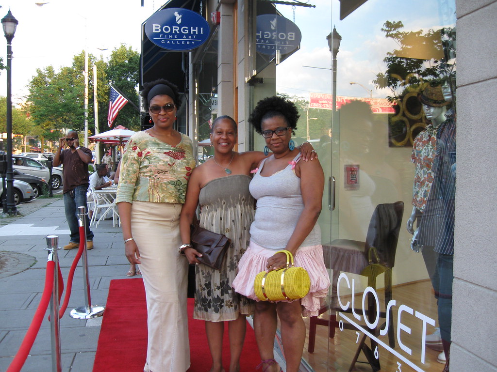 Sandy, Avis, and Arlinda on the Red Carpet Sofistafunk Skirt Co. Flickr