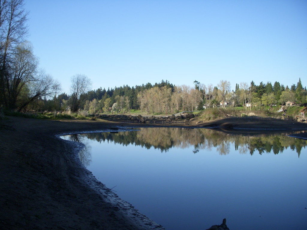 Willamette River slough West Linn 4/12/08. West Linn, Oreg… Flickr