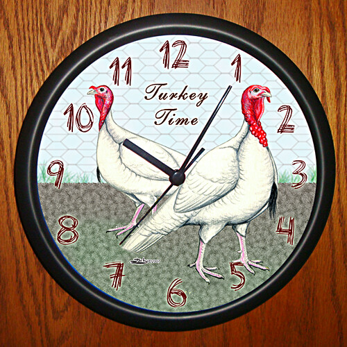 Turkey_Clock Just another one of my many poultry collectab… Flickr