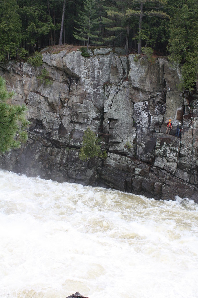 Via ferrata au Québec Via Batiscan, Parc de la rivière Ba… Flickr