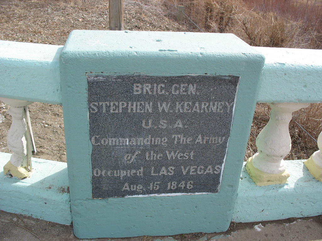 Plaque Commemorating the conquest of Las Vegas by the US d… Flickr