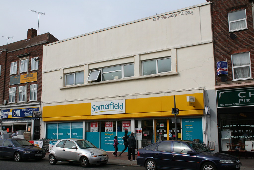 Former British Home Stores, Green Lane, Dagenham 1930s Mod