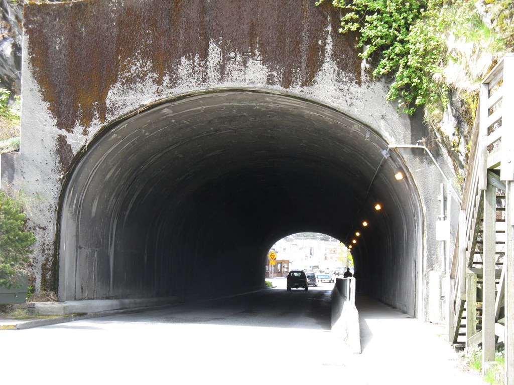 Ketchikan, Alaska Front Street Tunnel Jasperdo Flickr