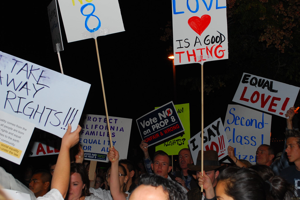 Prop 8 protest San Diego 11708 Protest of Prop 8 in San … Flickr