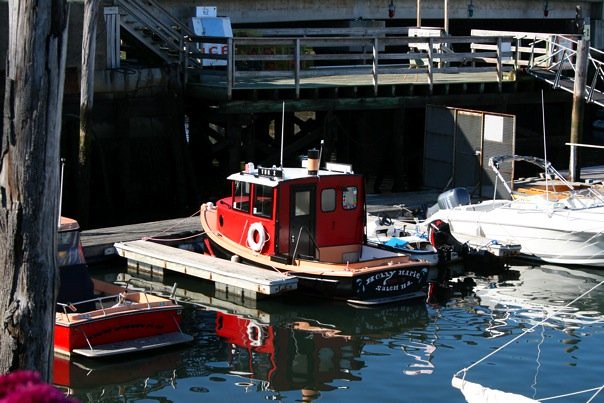 Tug Boat Near Pickering Wharf Salem, MA October 2008