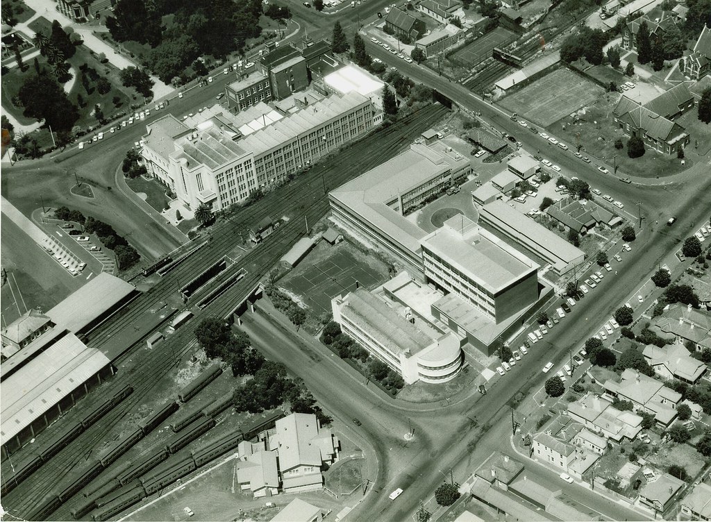 Fenwick St Campus Aerial View 1967? Fenwick St Campus Aeri… Flickr