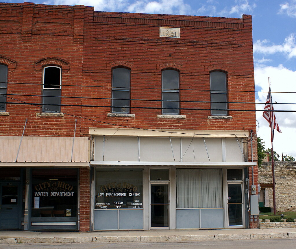 Hico Water Department and Law Enforcement Center Hico, Tex… Flickr