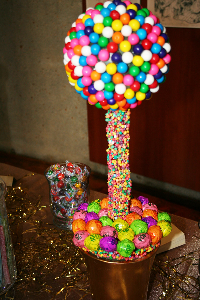 Candy Ball Centerpiece Perfect for a candy bar centerpiece… Flickr