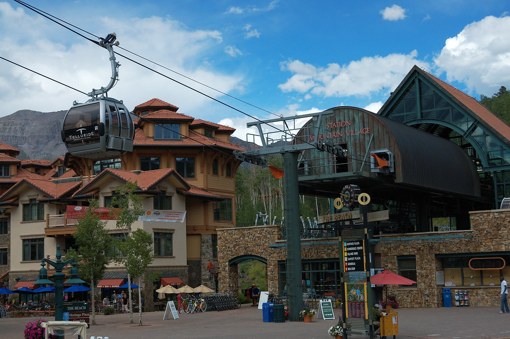 Gondola Station Mountain Village, Colorado jeffrojr Flickr
