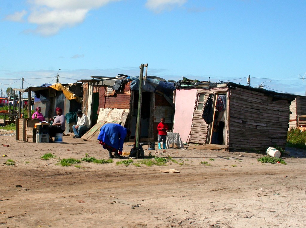 Shacks in the Cape Flats Houses in Khayelitsha Township, C… Flickr