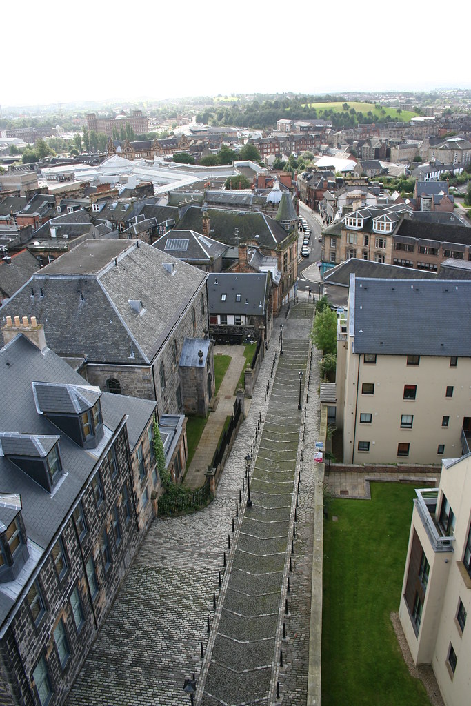 Paisley Skyline Church Hill and New Street View over the… Flickr