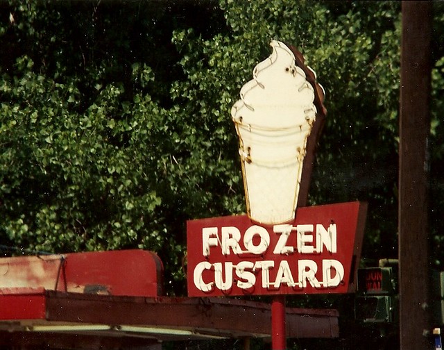 Frozen Custard Frozen Custard sign, Singleton Blvd., near … Flickr