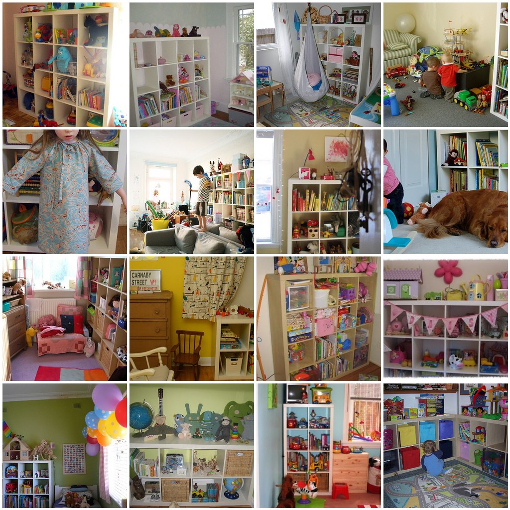 IKEA Shelves for Kids 1 IKEA EXPEDIT in the kid's room, n… Flickr