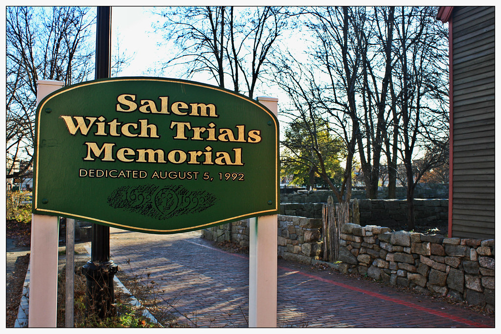 Witch Trial Memorial The Salem Witch trail Memorial is ded… Flickr