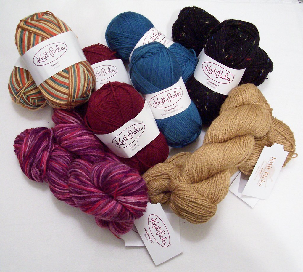 Knit Picks Yarn Clockwise from top left Knit Picks Felici… Flickr