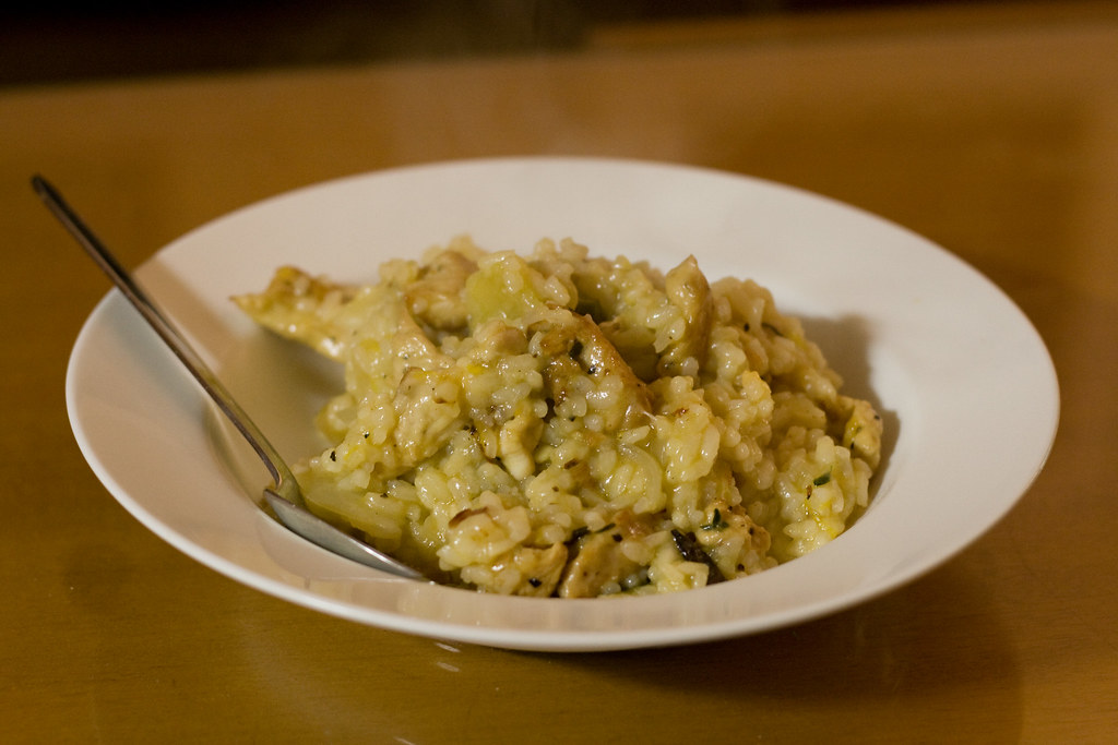 Chicken and Orange Risotto Deliciousness! My favourite yet… Flickr