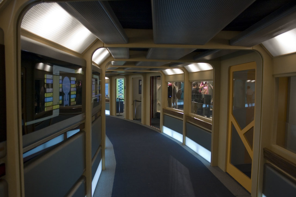 USS Enterprise NCC1701 D Hallway Recreation Brian Hammond Flickr