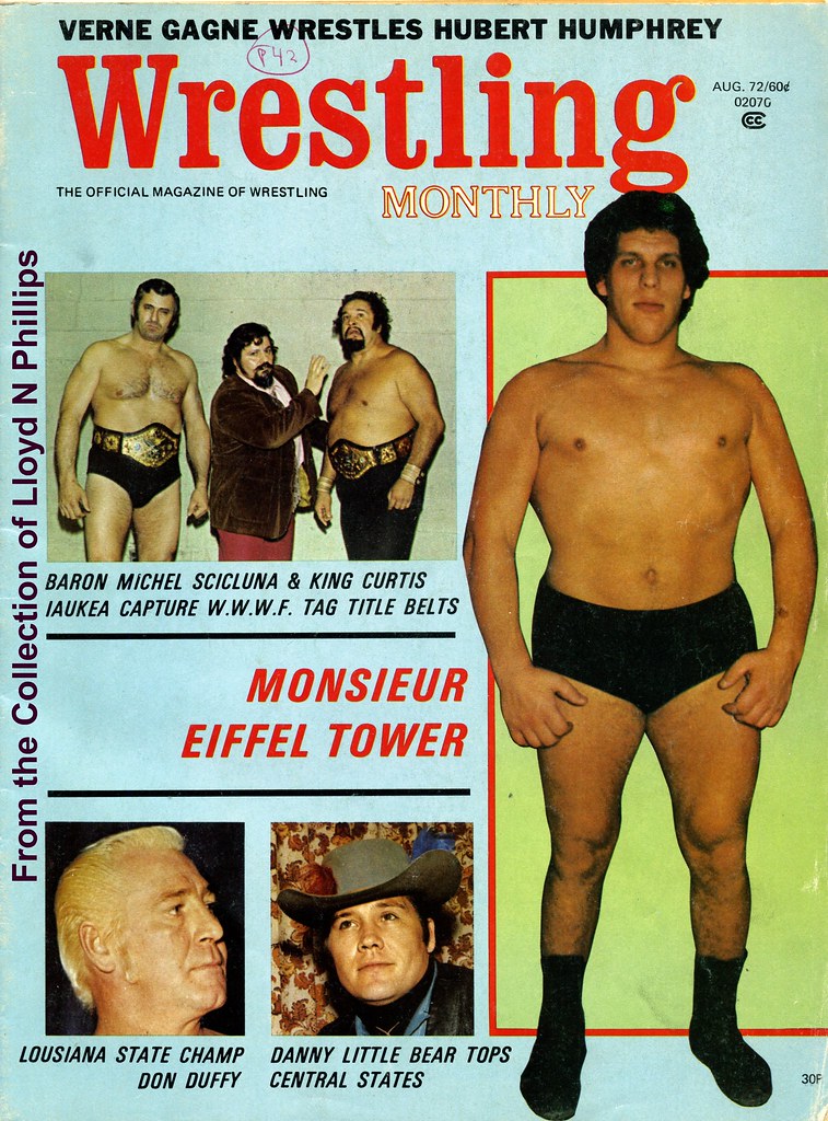Vintage 'Wrestling Monthly' Magazine August 1972 a photo on Flickriver