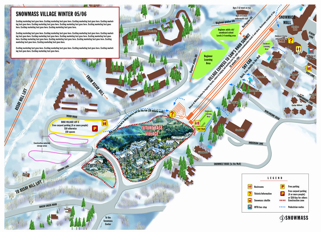 Snowmass Mountain Resort This graphic was completed for Sn… Flickr