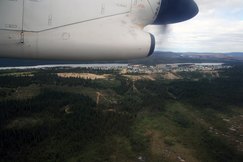 Landing at the Wabush Airport Labrador I'm finally here!… Flickr
