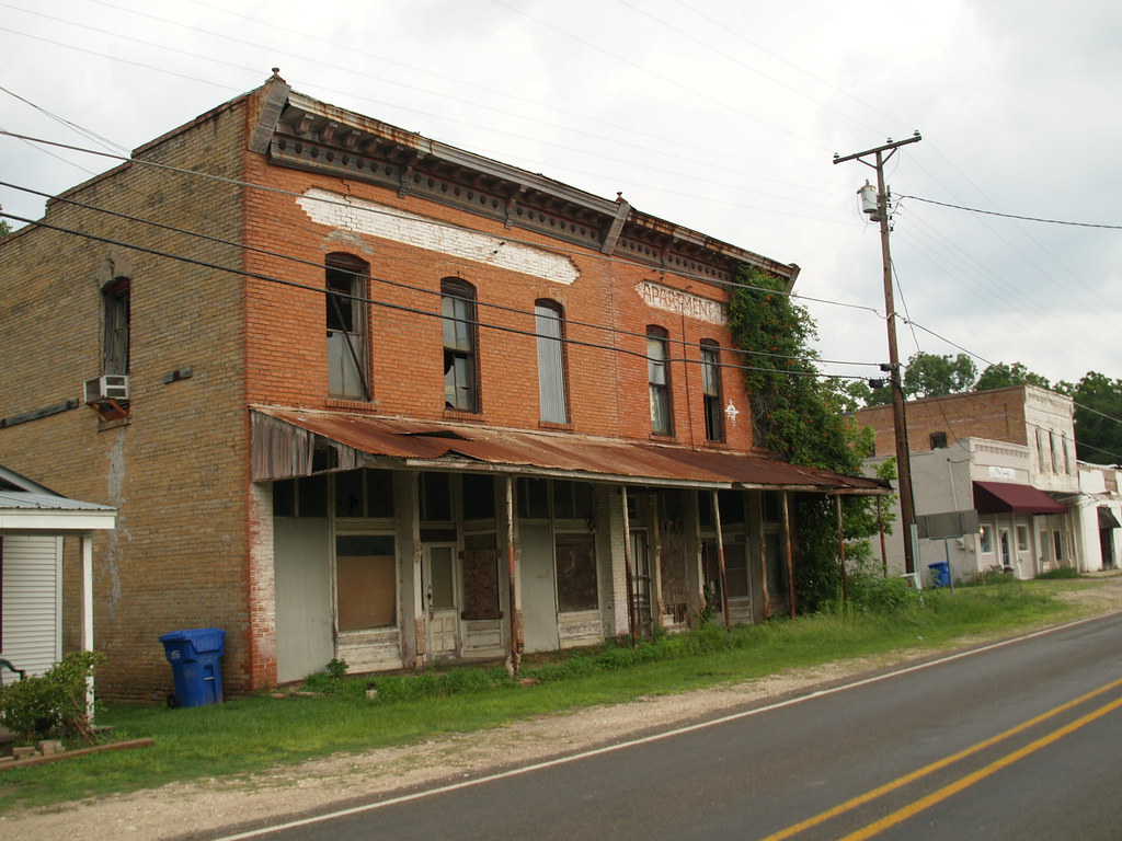Lovelady Texas Old Town Square Buildings and Signs 2008 P8… Flickr