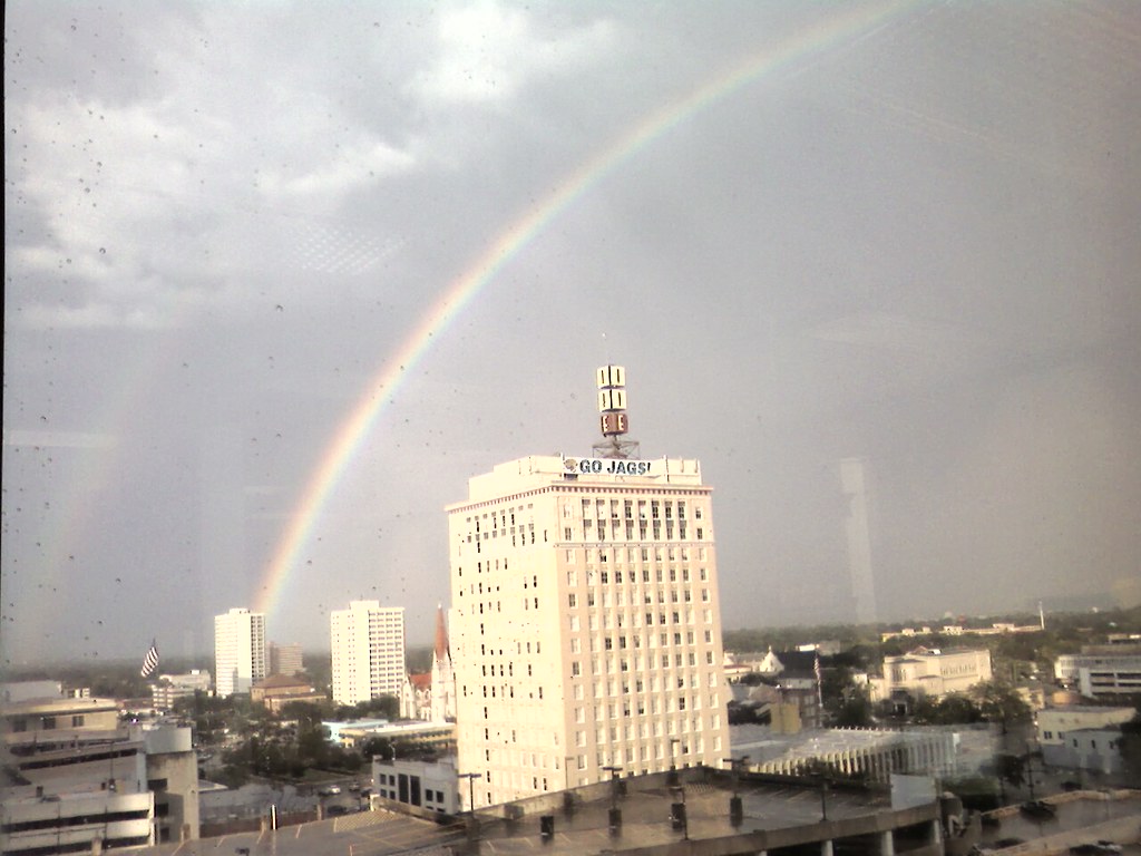 Double Rainbow Downtown Jacksonville Picture taken from th… Flickr