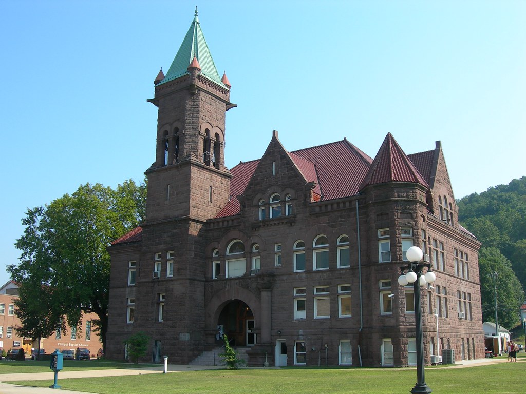 Barbour County Court House Philippi, WV County marker www… Flickr