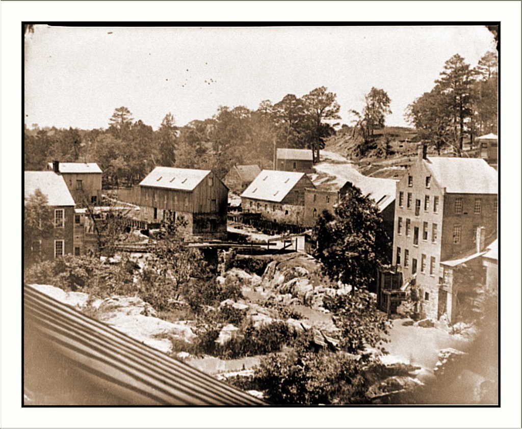 [Petersburg Va. Mills on the Appomattox River near Campbel… Flickr