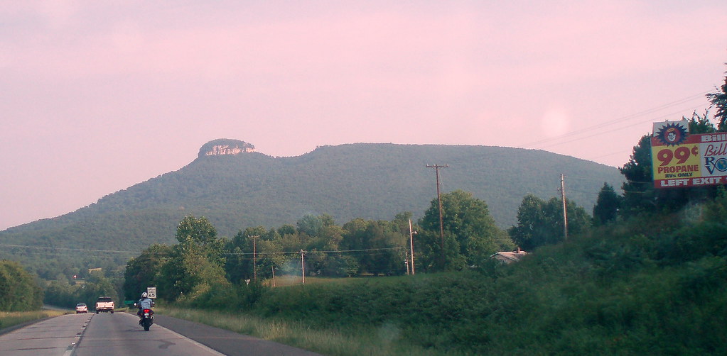 Return to North Carolina Pilot Mountain as seen driving so… Flickr