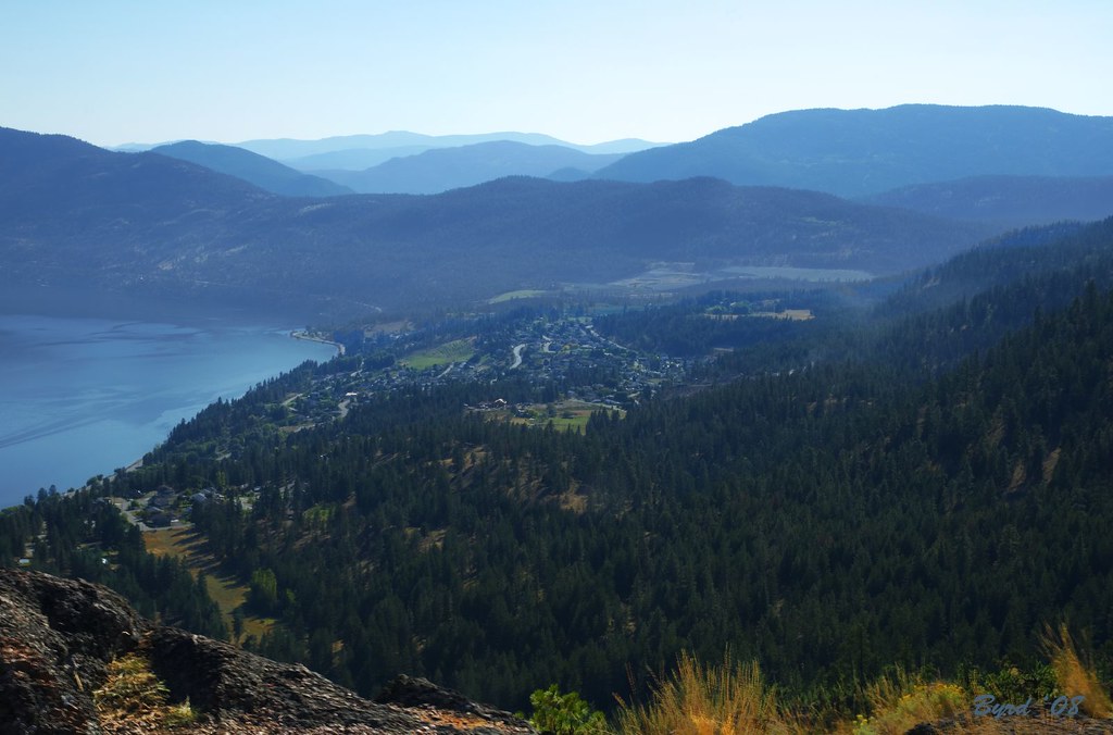 South over Peachland, BC Handheld HDR. Seven exposures at … Flickr