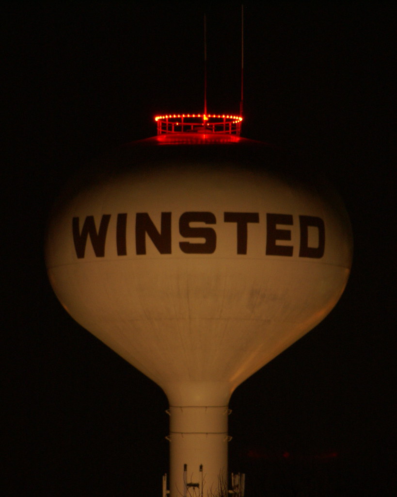 Winsted Water Tower Steve Brand Flickr