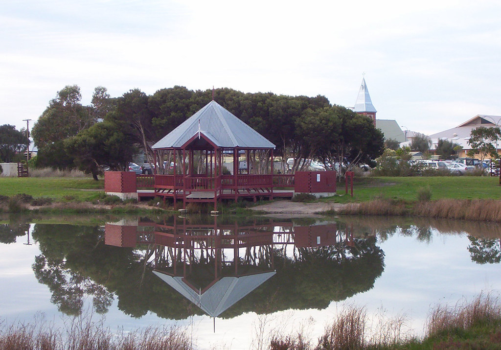 Rotunda at Murray Smith park Murray Smith park in Goolwa b… Flickr