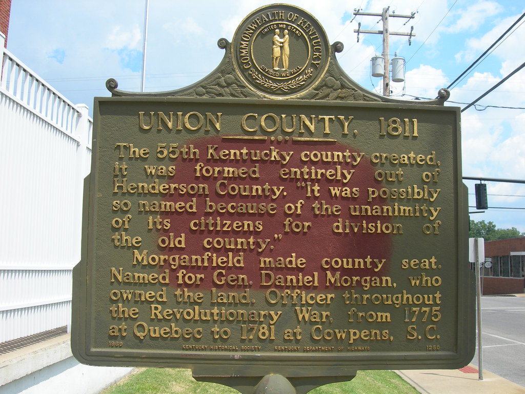 Union County Historic Marker Kentucky Flickr