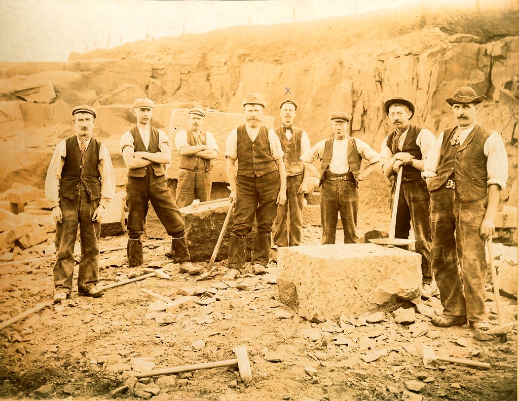 Stanton Quarry Early 1900s The quarries around Winster w… Flickr