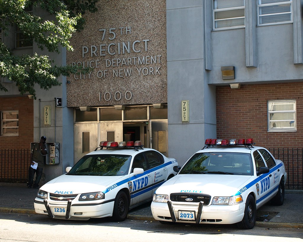P075 NYPD Police Station Precinct 75, East New York, Brook… Flickr