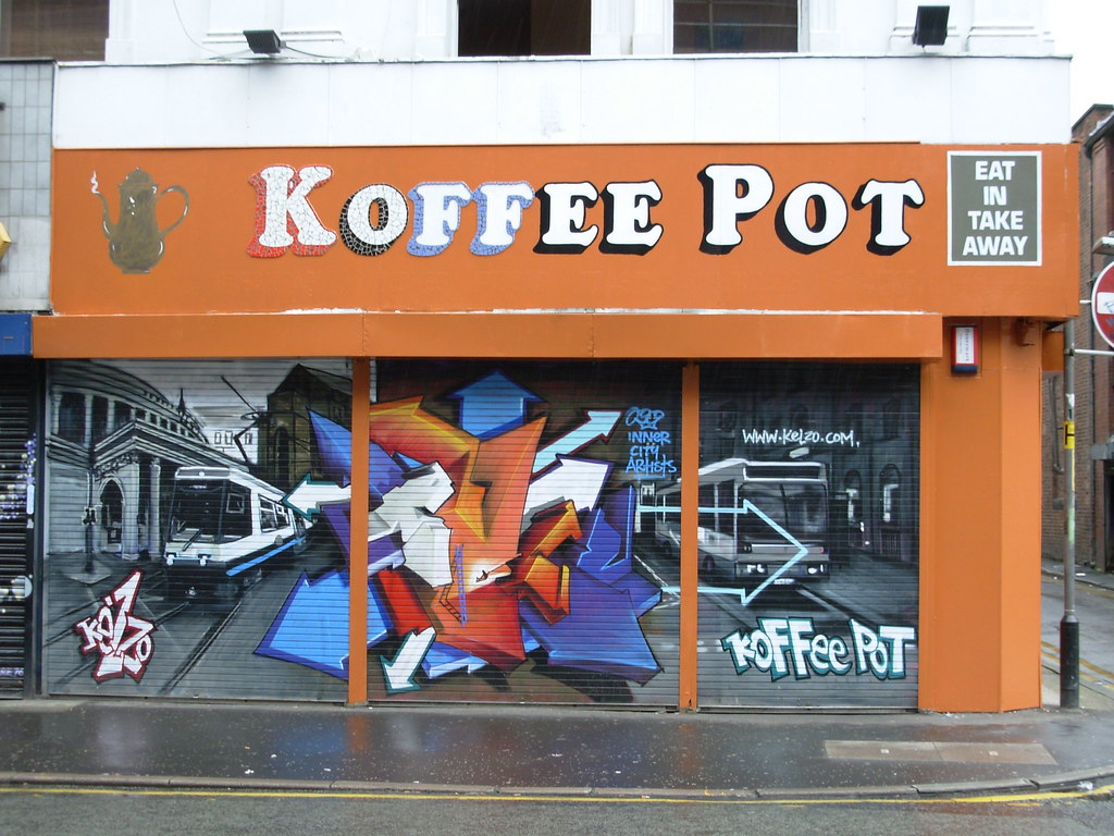 Koffee Pot, Manchester, UK Kelzo, the lengend Art Tist Flickr