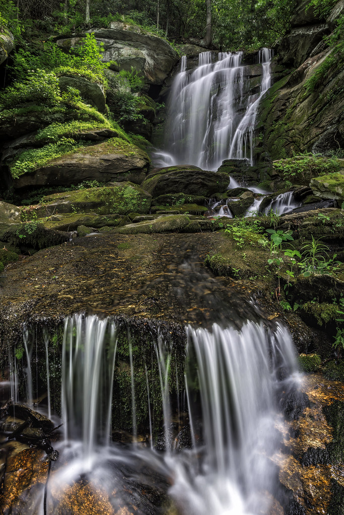 Seven Falls (Etowah, North Carolina) My waterfall photo al… Flickr