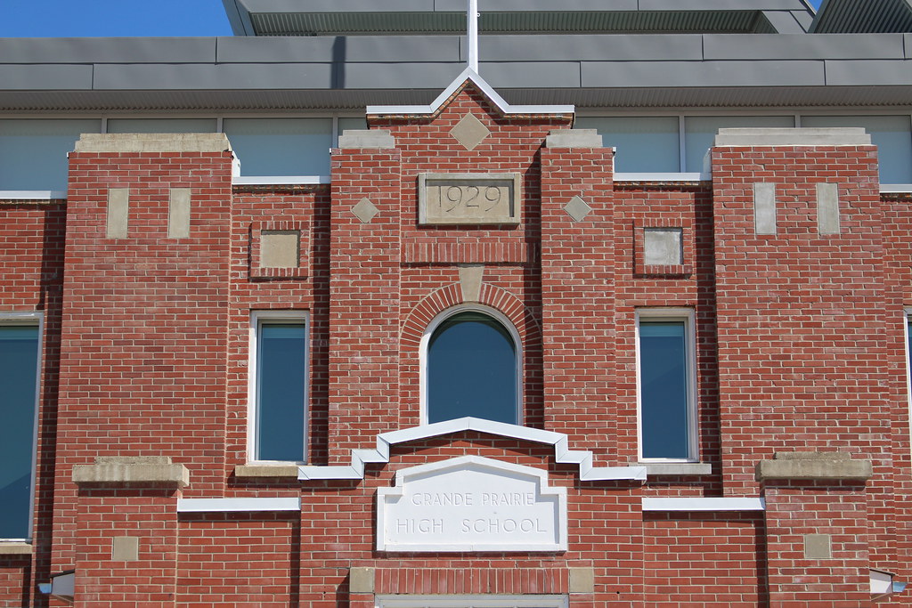 Old Grande Prairie High School (Grande Prairie, Alberta) Flickr