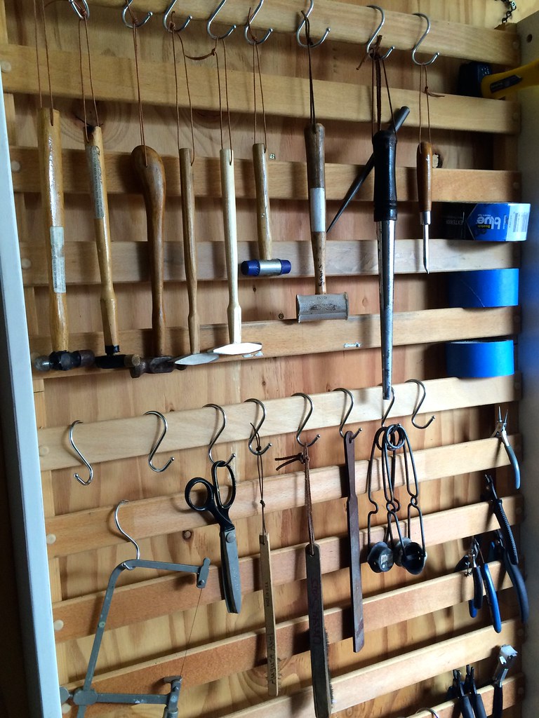 Baby Crib to Tool Rack Junkin' rocks! I made a tool rack f… Flickr
