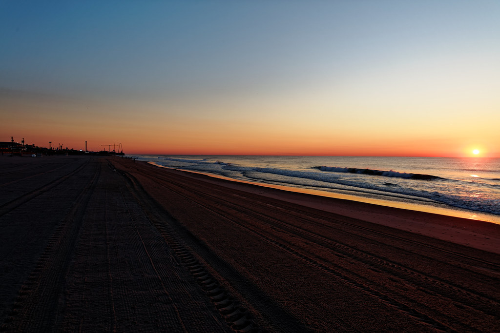 Sunrise Over Seaside Park New Jersey, Jersey Shore Flickr