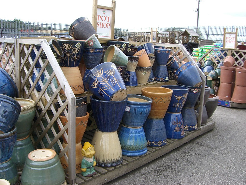More Pots In Foster's Garden Centre, Thrybergh, Rotherham,… Flickr