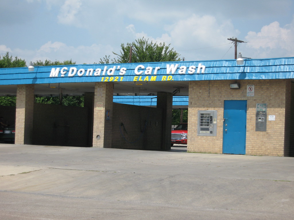 McDonald's Car Wash and I thought they were a QSR (quick s… Flickr