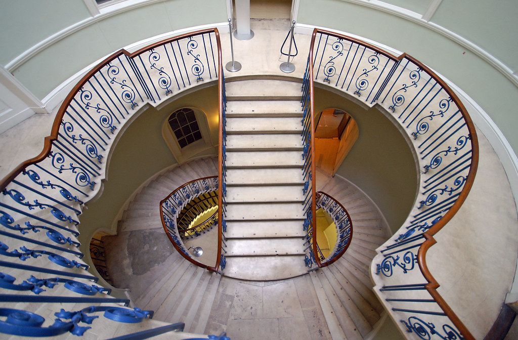 The Nelson Stair Somerset House London View On Black T… Flickr