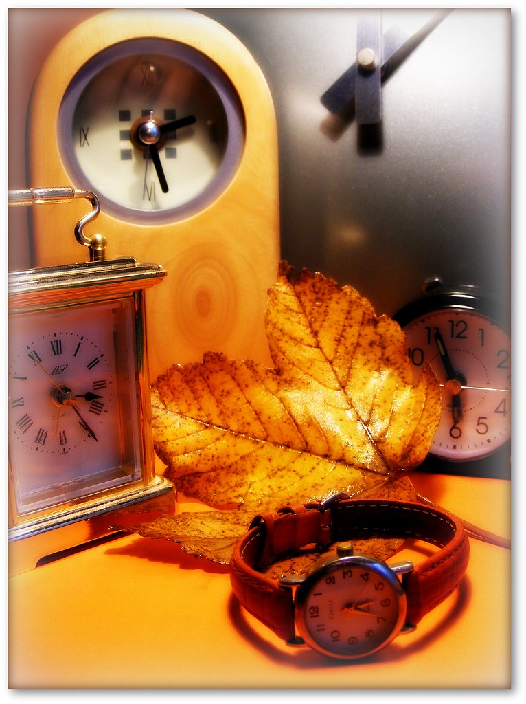 301/365 It's time... The clocks went back an hour last n… Flickr